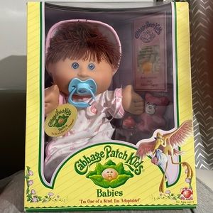 2005 CPK Babies. In box with items, birth certificate, adoption papers, clothes